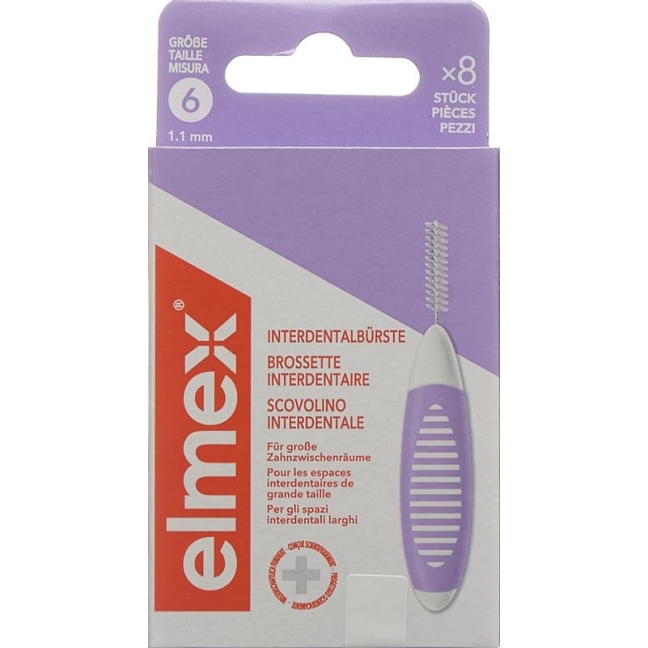 ELMEX Interdentalbürsten 1.1mm violett