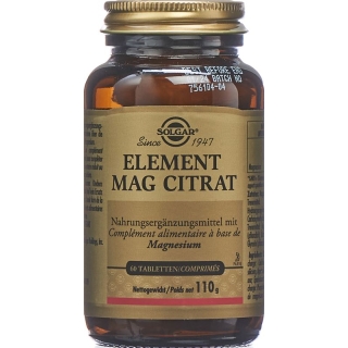 Solgar Element Mag Citrate Таблетки Fl 60 шт.