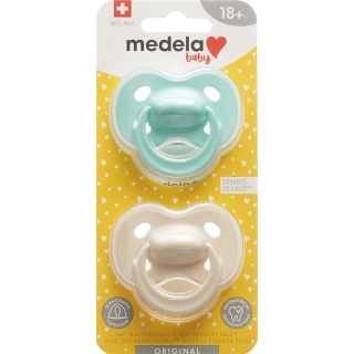 Medela Baby Nuggi Original 18+ Пастельные 2 шт.