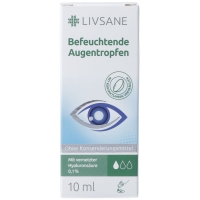 ЛИВСАНЕ Увлажняющие капли для глаз.