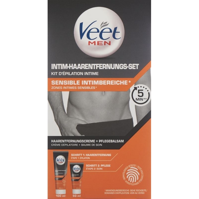 Набор для интимной депиляции VEET FOR MEN