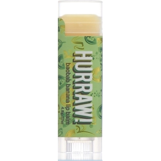 HURRAW! Lip Balm Banana with Baobab BIO