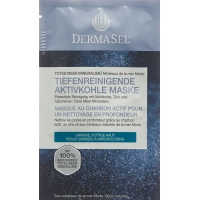 DERMASEL маска с активированным углем D/F DERMASEL маска с активированным углем D/F