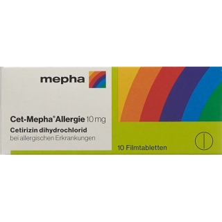 CET Mepha Allergy Filmtable 10 мг