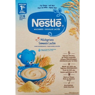 Крупа молочная NESTLE манная 6М