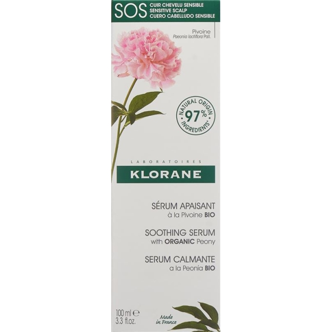 Klorane Peony Органическая сыворотка Spr 100 мл