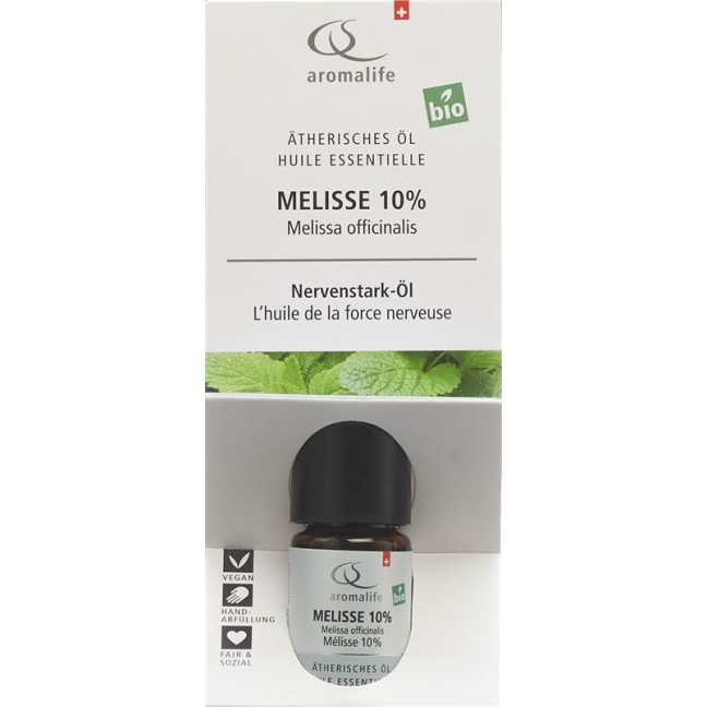 AROMALIFE TOP Melisse Äth/Öl 10 % BIO