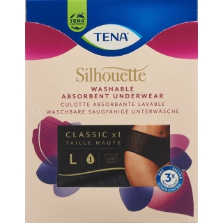 Моющееся нижнее белье TENA Silhouette Classic L, черное