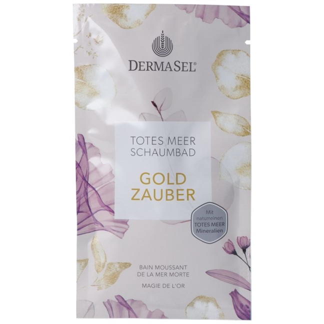 DERMASEL пена для ванны gold Magic df