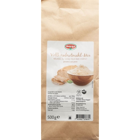 MORGA Vollkornbrot-Mehl-Mix gf Bio