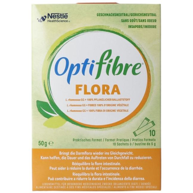 OptiFibre Flora Plv 10 пакетиков 5г