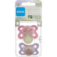 MAM Night Nuggi Чистая резина 0-6м MAM Night Nuggi Чистая резина 0-6м