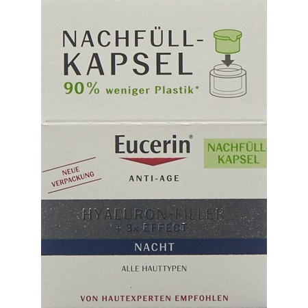 EUCERIN HYALURON-FILLER ночной сменный крем