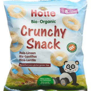 Holle Organic Crunchy Snack Рисовая чечевица 25 г