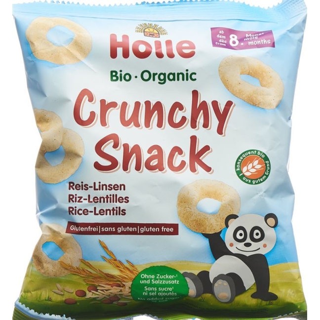 Holle Organic Crunchy Snack Рисовая чечевица 25 г