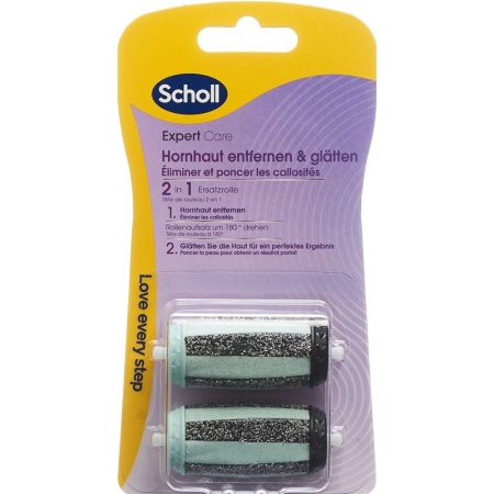 SCHOLL Expert Care 2-in-1 Pedi Rollen