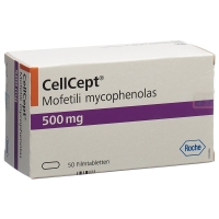 CellCept Filmтаблетки 500 мг 3 x 50 шт. CellCept Filmтаблетки 500 мг 3 x 50 шт.