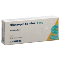 ОЛАНЗАПИН Сандоз таблетки в пленке 5 мг ОЛАНЗАПИН Сандоз таблетки в пленке 5 мг