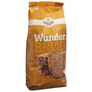 BAUCKHOF Wunderbrot Gold m Kurkuma glutenfr