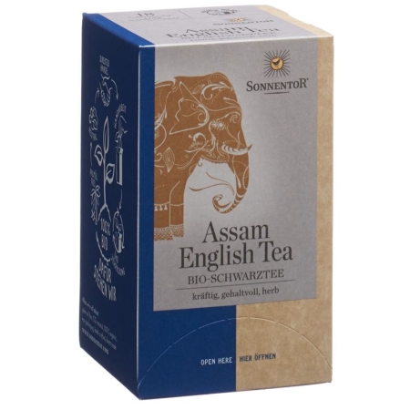 SONNENTOR Schwarztee Assam English Tea BIO