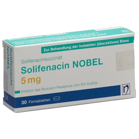 SOLIFENACIN NOBEL Filmtabl 5 mg