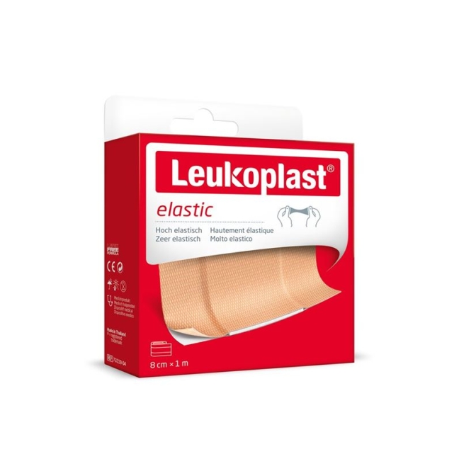 LEUKOPLAST elastic 8cmx1m