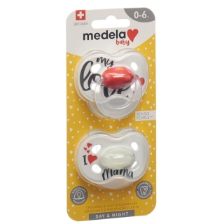 MEDELA Baby Nuggi Day&amp;Night 0-6 Sig Love