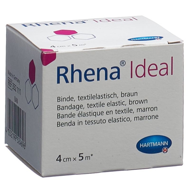 RHENA Ideal Elastische Binde 4cmx5m hautf