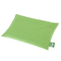 HIMMELGRÜN Traubenkernkissen 20x20cm Pu/Str gr/wei HIMMELGRÜN Traubenkernkissen 20x20cm Pu/Str gr/wei