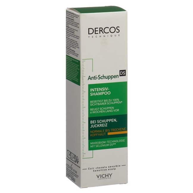 Vichy Dercos Anti Schuppen Shampoo Trockenes Haar 200мл