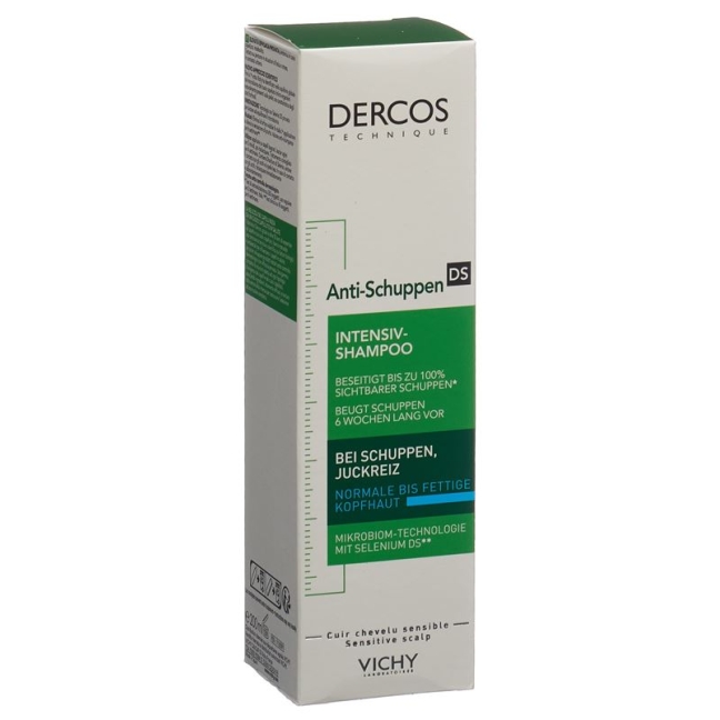 Vichy Dercos Anti Schuppen Shampoo Fettiges Haar 200мл