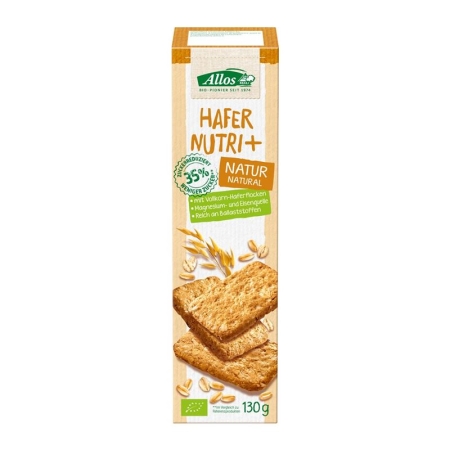 ALLOS Hafer Nutri+ Keks natur