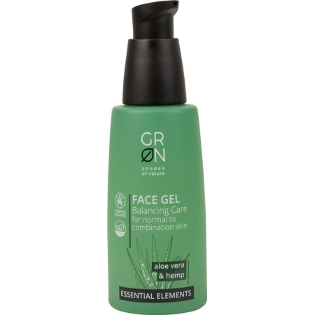 GRN ESSENTIAL Gesichtsgel ausglei Aloe&Hanf