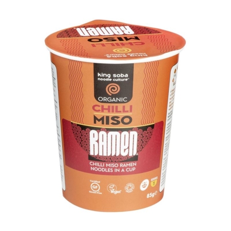 KING SOBA Miso Ramen Cup Chili