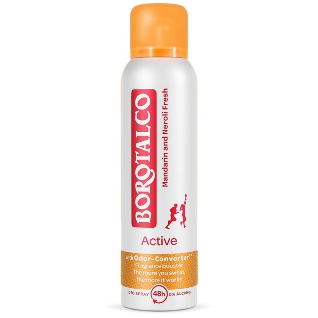 BOROTALCO Deo Active Spray Mandar Nero