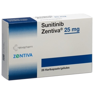 SUNITINIB Zentiva Kaps 25 mg