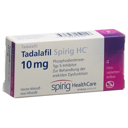 TADALAFIL Spirig HC пленочная таблетка 10 мг