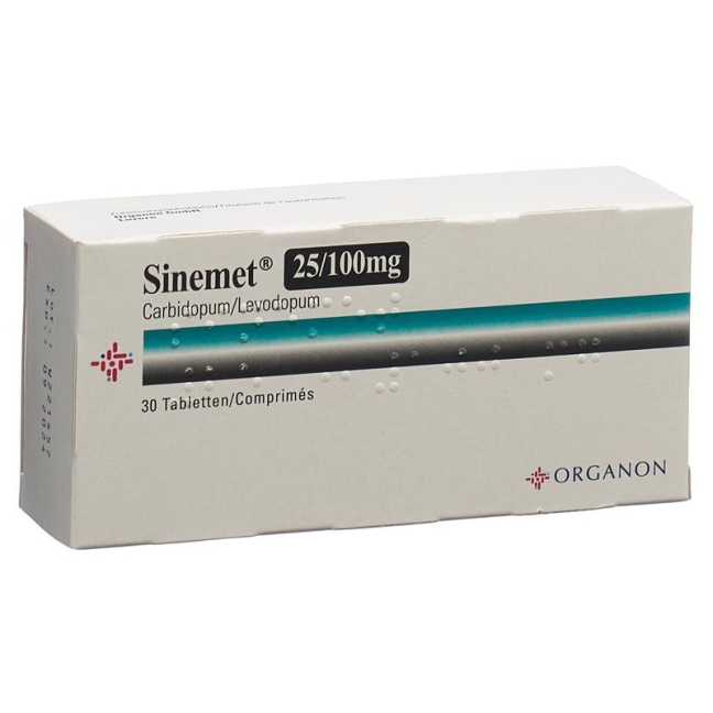 SINEMET Tabl 25mg/100mg