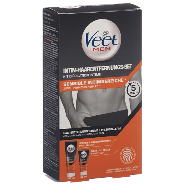 Набор для интимной депиляции VEET FOR MEN