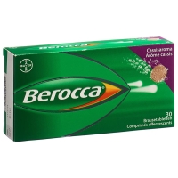 BEROCCA шипучие таблетки с ароматом черной смородины BEROCCA шипучие таблетки с ароматом черной смородины