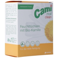 Cami Moll Clean влажные салфетки New Formula в пакетике, 36 шт.