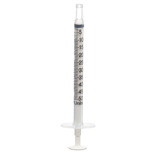 CODAN Insulin Spritze 0.5ml Luer