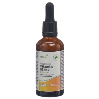 SANASIS Vitamin D3/K2 liposomal pre vegan