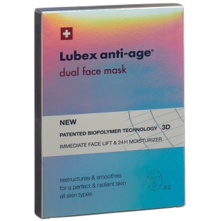 LUBEX ANTI-AGE dual face mask