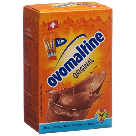 Ovomaltine Original Plv Stickpack 10 x 15 г