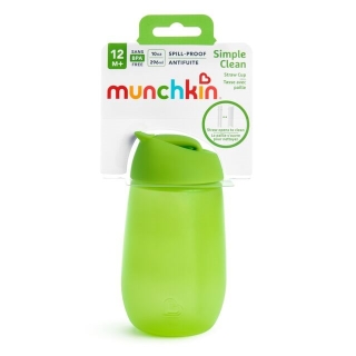 MUNCHKIN Simple Clean Trinkhalm Flasche 296ml