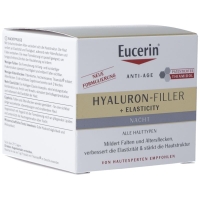 Eucerin HYALURON-FILLER + Elasticity ночной уход банка 50 мл Eucerin HYALURON-FILLER + Elasticity ночной уход банка 50 мл
