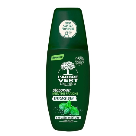 L'ARBRE VERT Deodorant Spray Minze FR