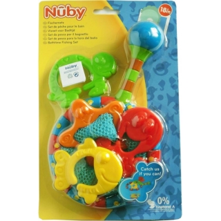 Набор красочных рыболовных сетей NUBY с 4 игровыми фигурками