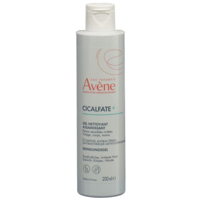 Avene Cicalfate+ Очищающий гель во флаконе 200 мл